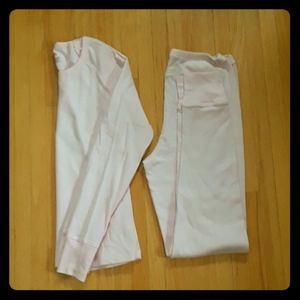 Cuddle Johns Light Pink Thermal Set